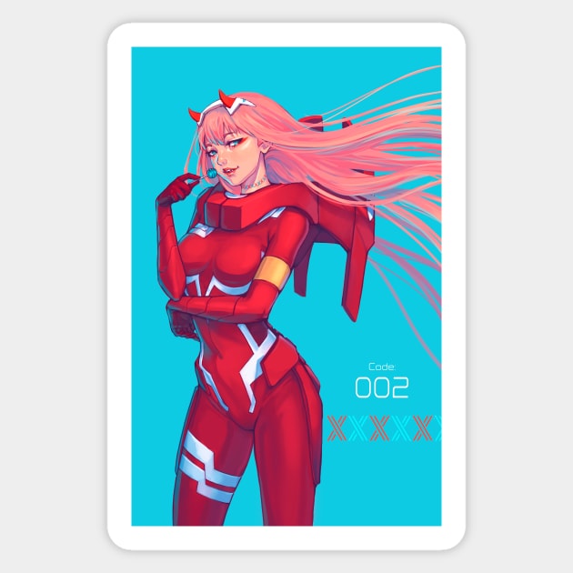 002 Sticker by Whitney Lanier